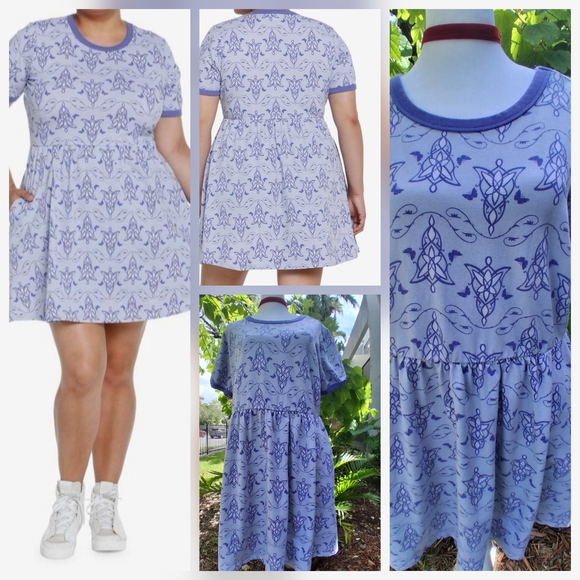 Lord of the Rings Dresses & Skirts - 🔥The Lord Of The Rings Arwen T-Shirt Dress Her Universe Exclusive XL EUC & FREE